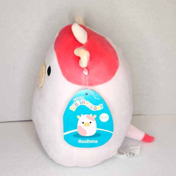 RESHMA 🐮 Box Lunch EXCLUSIVE Pink & White Cow Original Squishmallow ☆ NWT ☆ - Picture 6 of 8